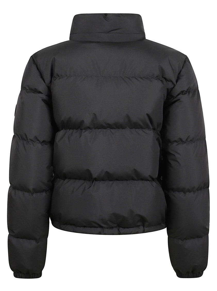 Burberry Quilted Down Jacket With Equestrian Knight Detail