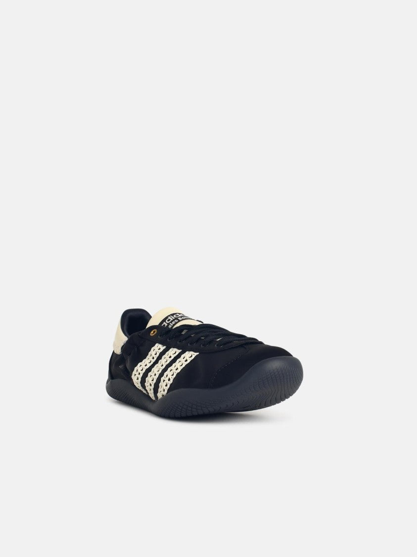 Adidas X Wales Bonner Karintha Lo Satin' Black Fabric Sneakers