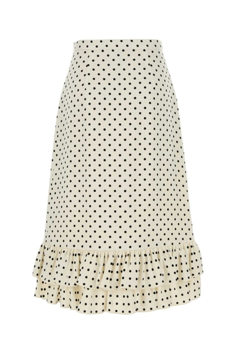 Valentino Garavani Printed Viscose Skirt