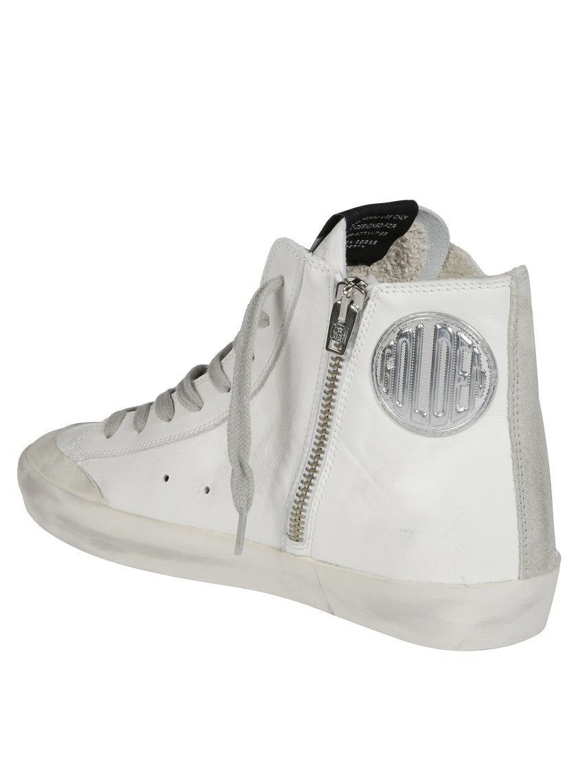 Golden Goose High-Top Sneakers With Star Detail