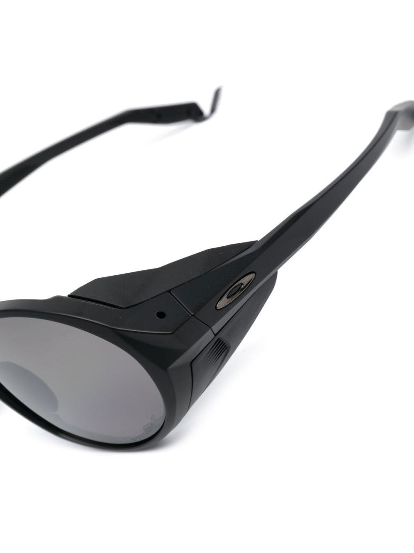 Oakley Wraparound Black Clifden Sunglasses With Adjustable Ear Hooks