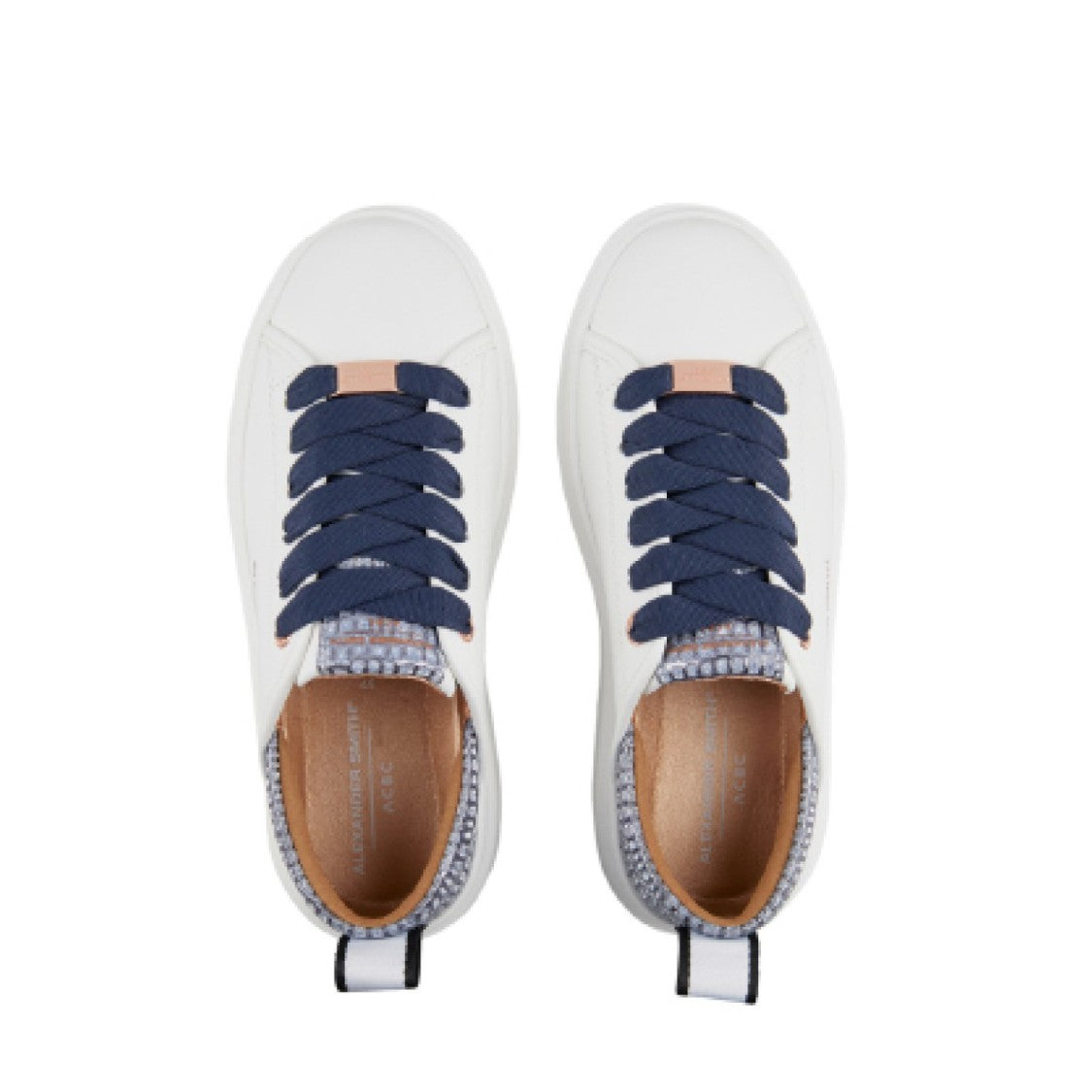 Alexander Smith Ecowembley Sneakers In White Eco Leather
