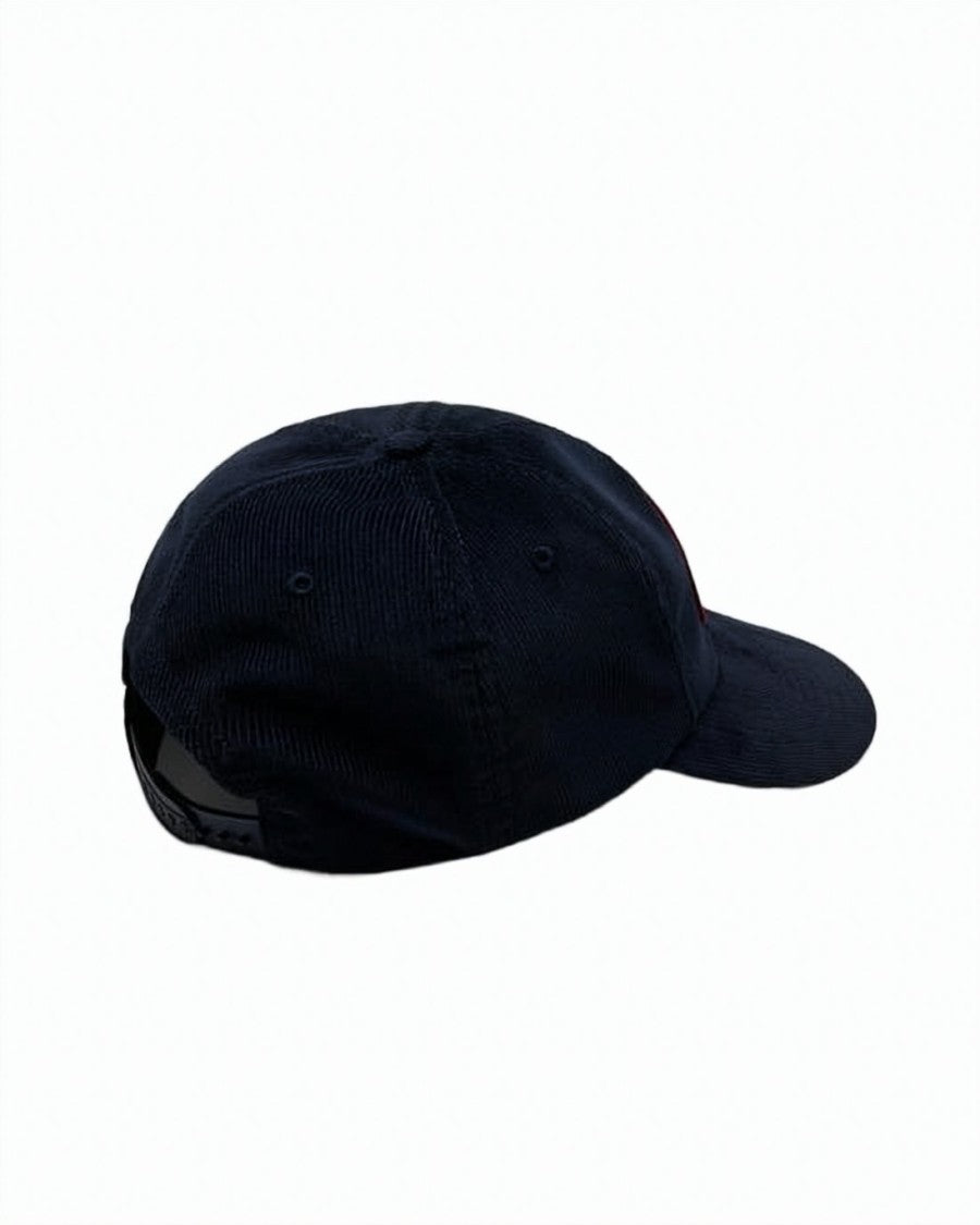 Noah Curved Brim Corduroy Cap With Lobster Graphic