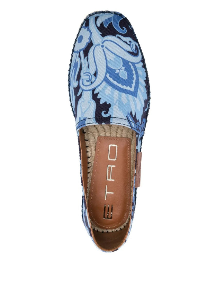 Etro Espadrillas Canvas Stampato