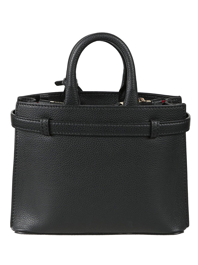 Lancel Faubour Small Zipped Leather Bag