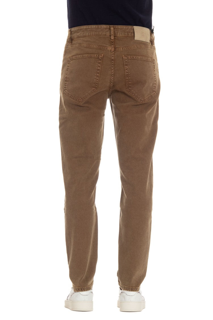 Pt Denim 5-Pocket Color Tapered Fit Trousers