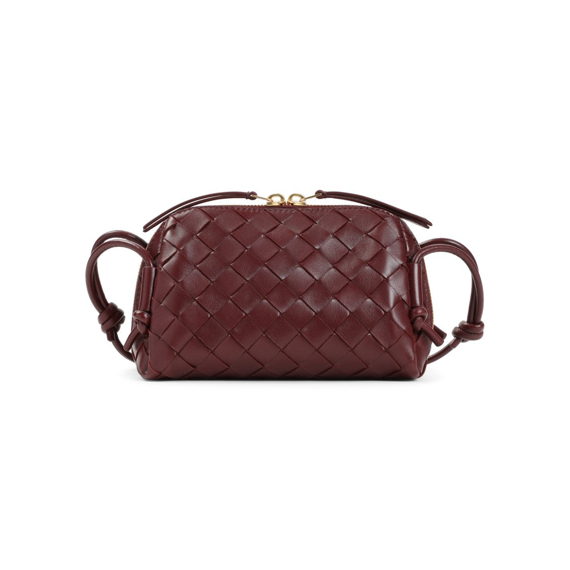 Bottega Veneta Brown Leather Concert Bag