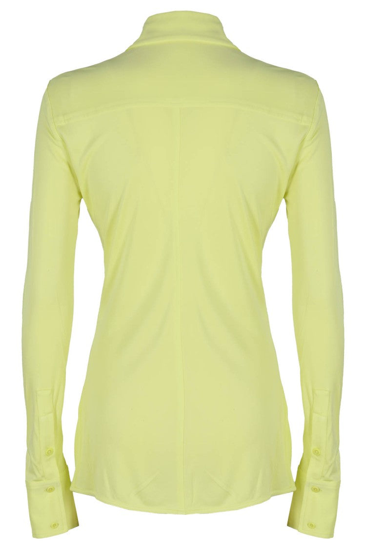 Proenza Schouler X White Label Lime Viscose Shirt