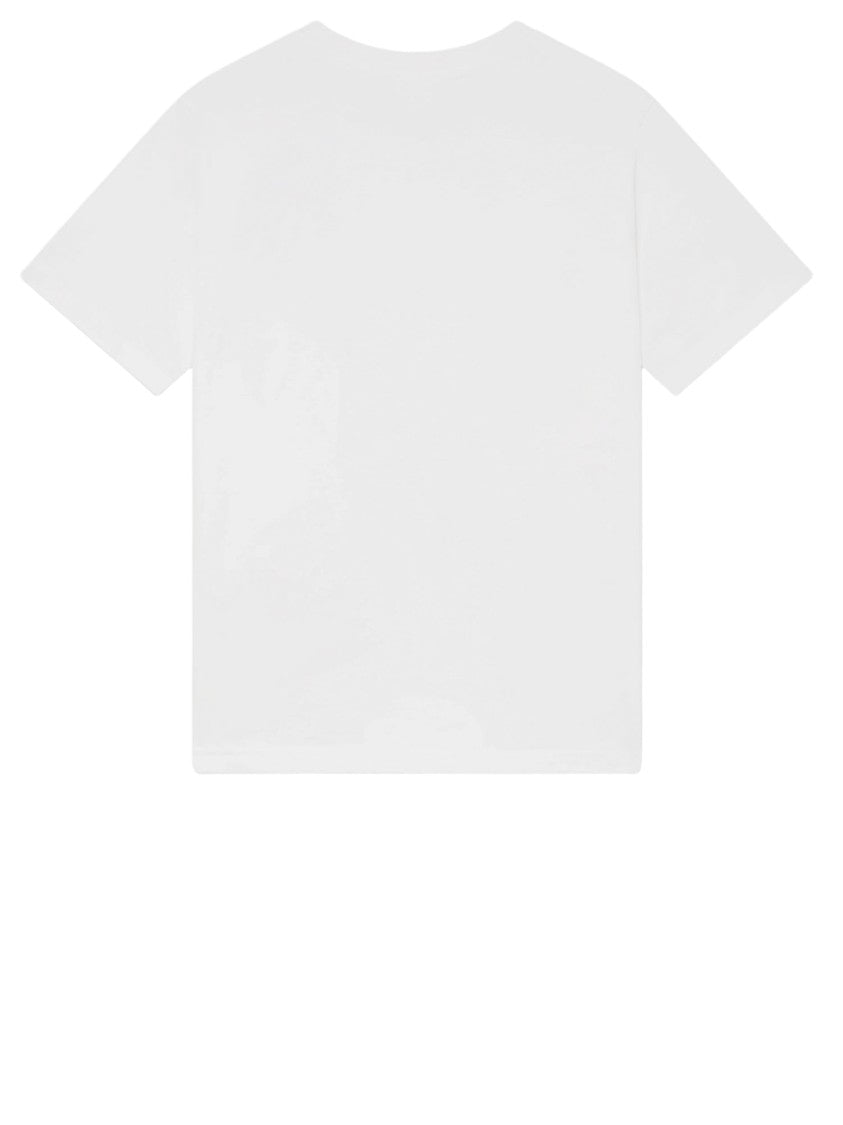 Casablanca Cotton T-Shirt With Colorful Butterfly Graphic