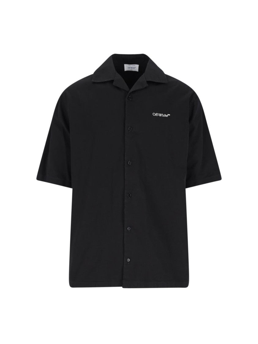 Off-White Brush Arrow Shirt – Black