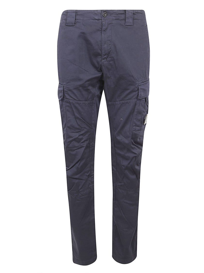 C.P. Company Ergonomic Cargo Pants With Multi-Pocket Design And Signature Lens