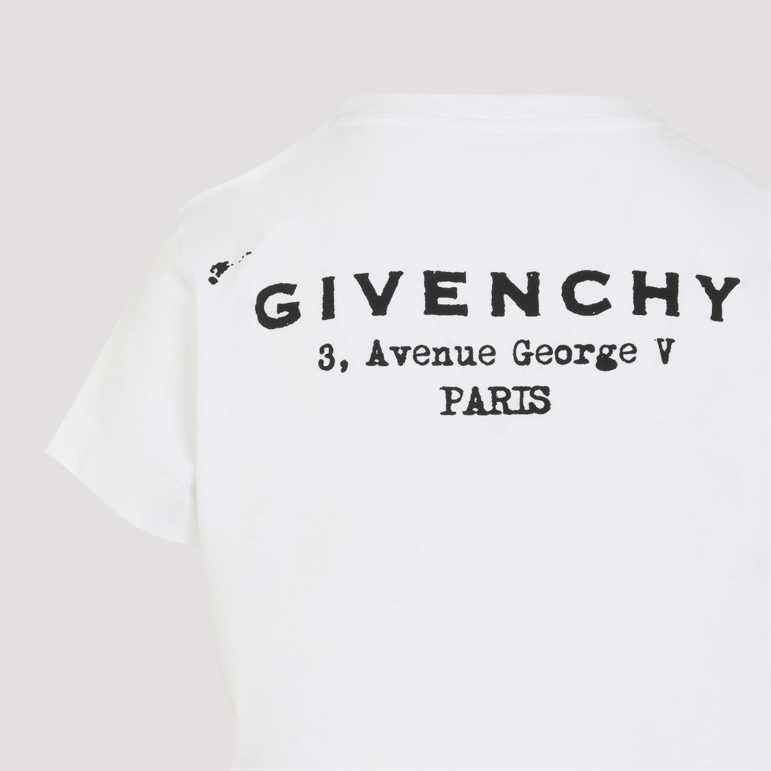 Givenchy White Cotton T-Shirt