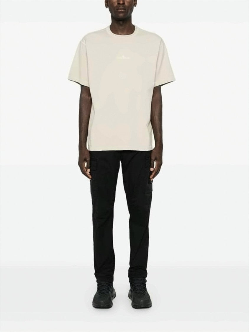 Stone Island Straight-Fit Cargo Pants With Signature Logo Detail