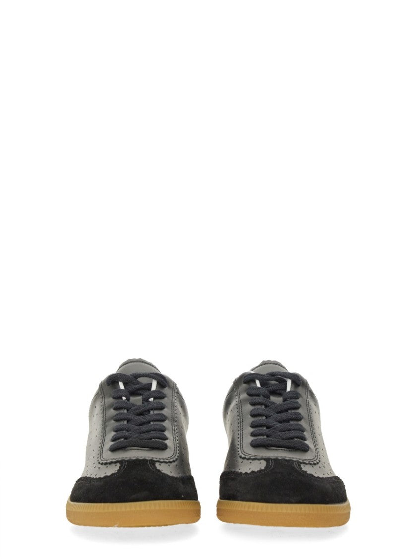 Isabel Marant Bryce Perforated Low-Top Cow Leather Sneakers