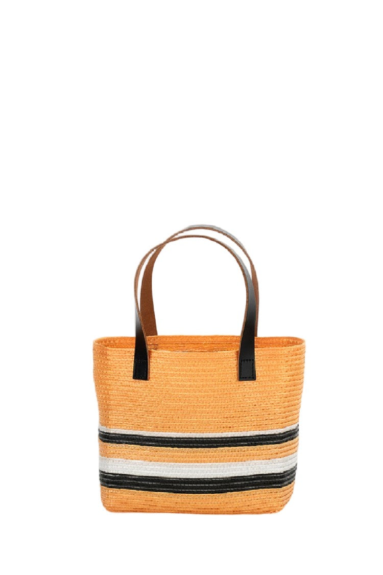 Plan C Mini Straw Shopper Bag
