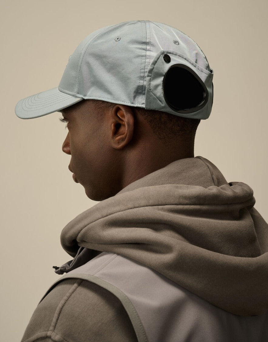 C.P. Company Chrome-R Goggle Logo Baseball Cap