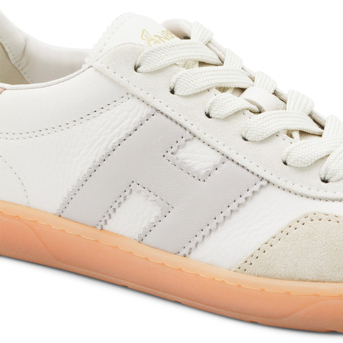 Hogan White Leather Cool Sneakers