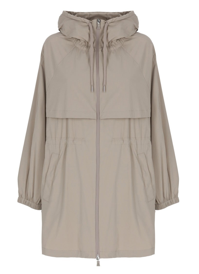 Herno Beige Stretch Parka