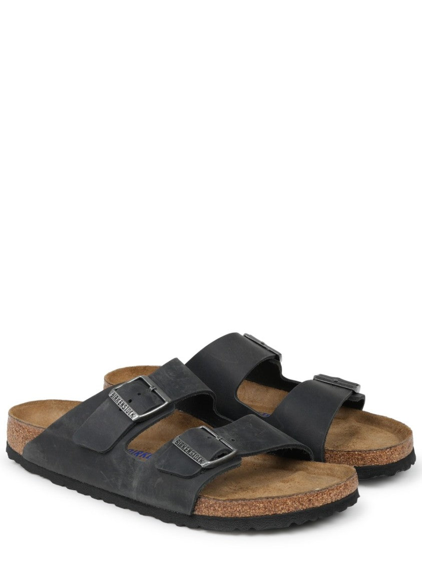 Birkenstock Arizona Sfb Leather Buckle Sandals