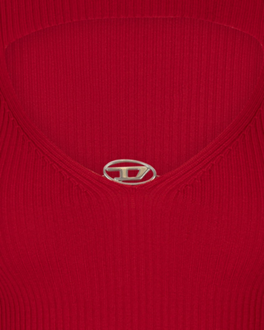 Diesel M-Olina Sweater In Formula Red