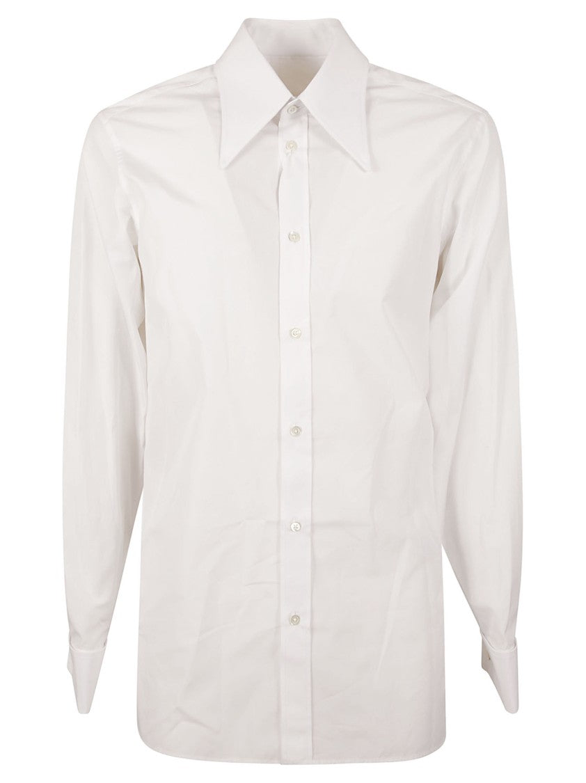 Maison Margiela Structured Collar White Shirt