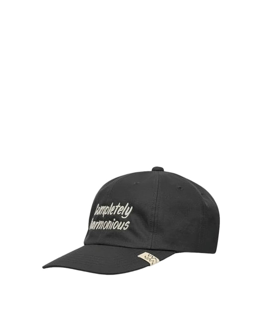Visvim Embroidered Structured Black Wool Baseball Cap