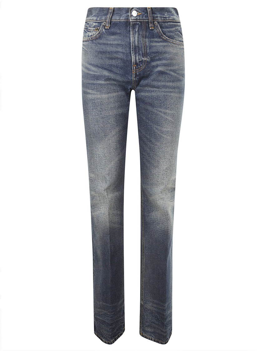 Haikure Medium Wash Blue Jeans