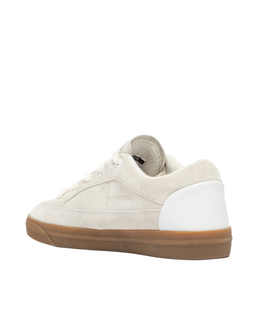 Santha Love Cut Sneakers In Cream