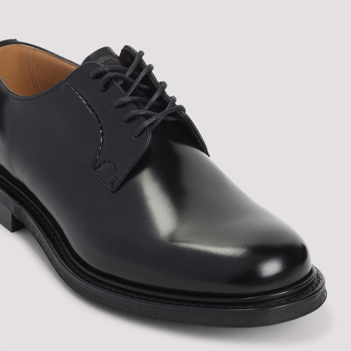 Church's Shannon R 2.0 Black Calf Leather Derbies