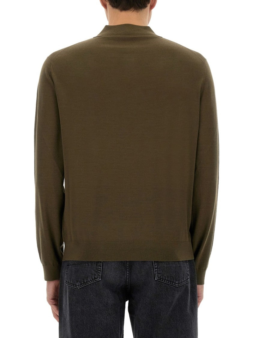 Sunflower Relaxed Fit Merino Wool Polo Shirt