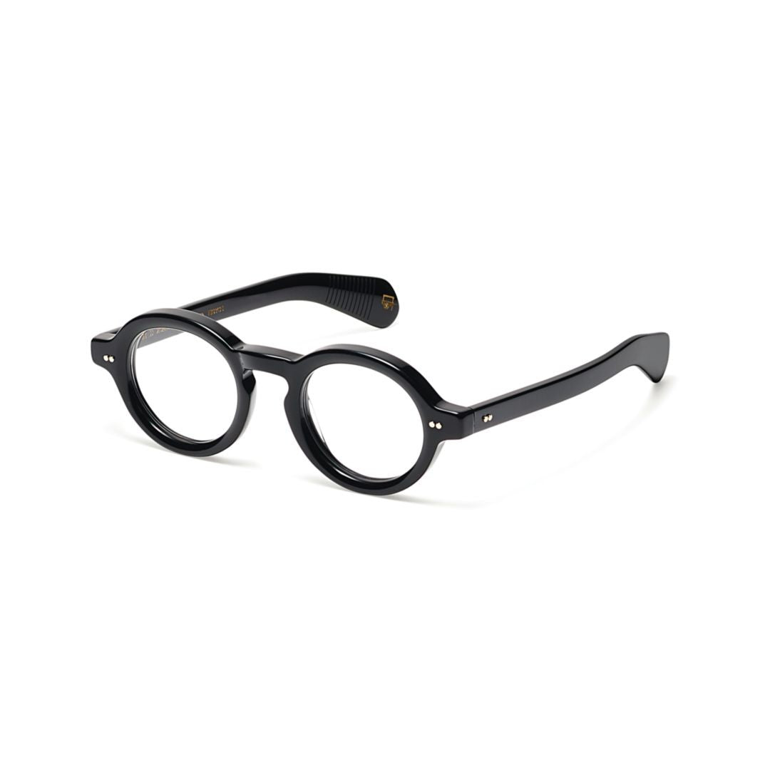 Moscot Or-Foy-O Foygel Bold Round Frame Eyeglasses With Glossy Finish