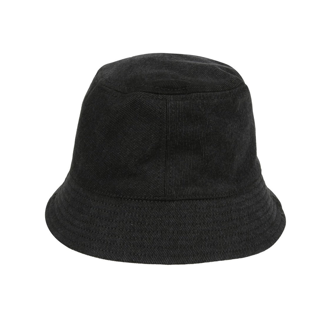 Isabel Marant Classic Black Bucket Hat With Minimalist Logo