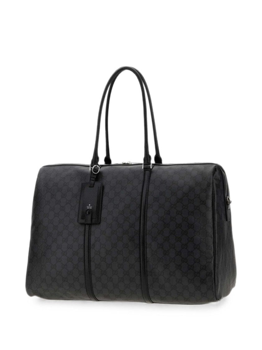Gucci Monogram Subtle Pattern Large Duffle Bag