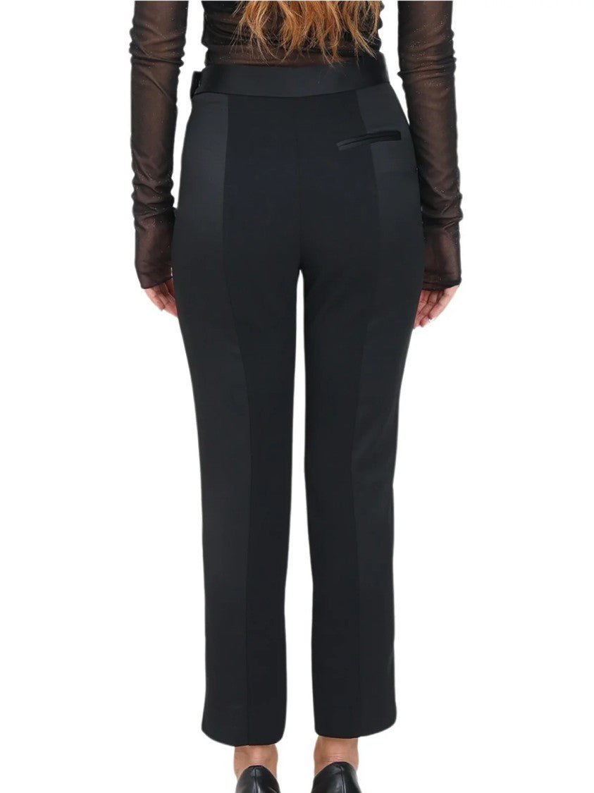 Simona Corsellini Simona Corsellini Viscose Trousers - Black