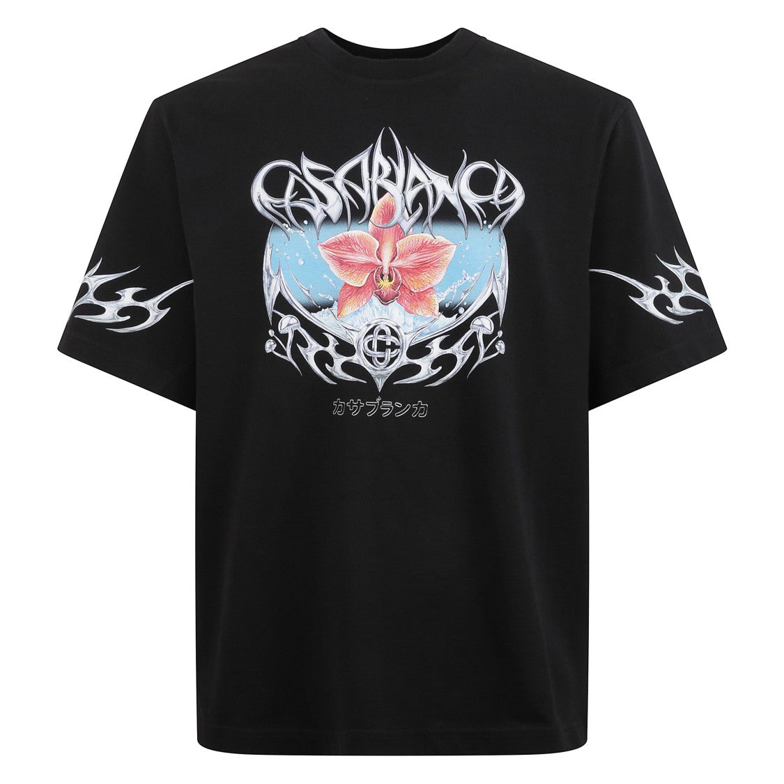 Casablanca Crewneck Logo T-Shirt