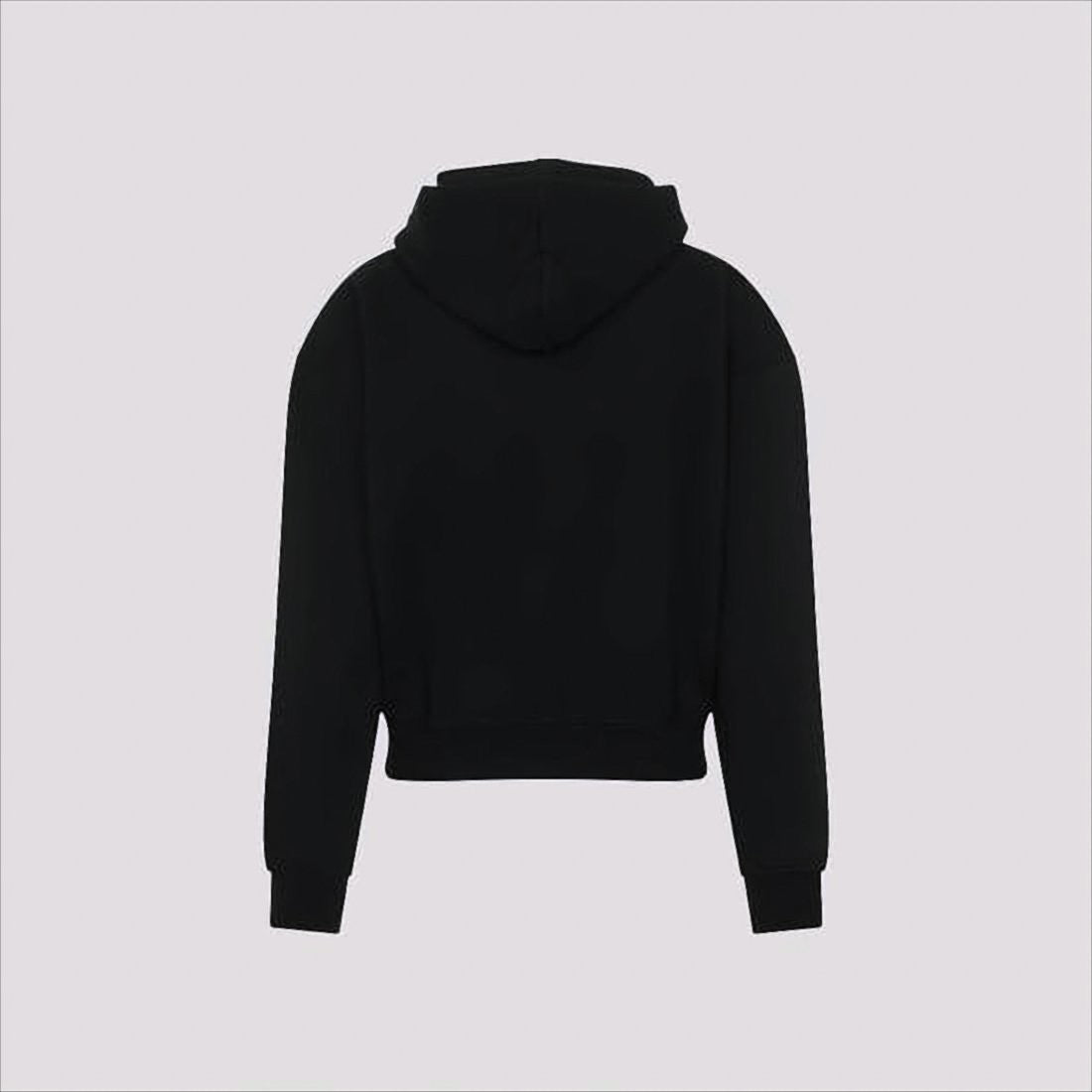 Jacquemus Black Zip-Up Hoodie With Minimalist Design