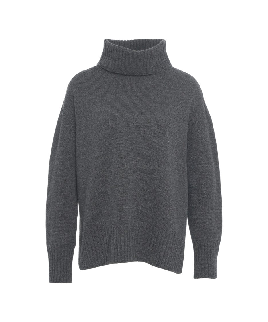Mvm Merino Wool And Cashmere Turtleneck Sweater