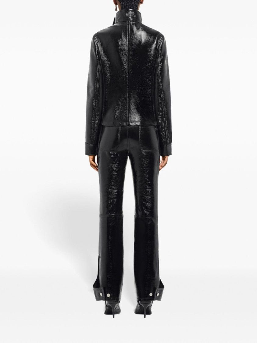 Courrèges Cropped Flared Trousers