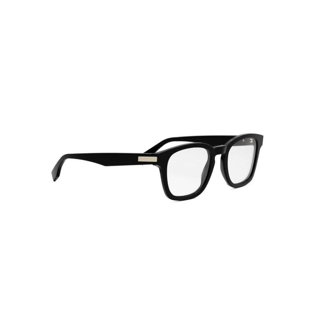Fendi Fe50097i Bold Rectangular Acetate Frame Eyeglasses