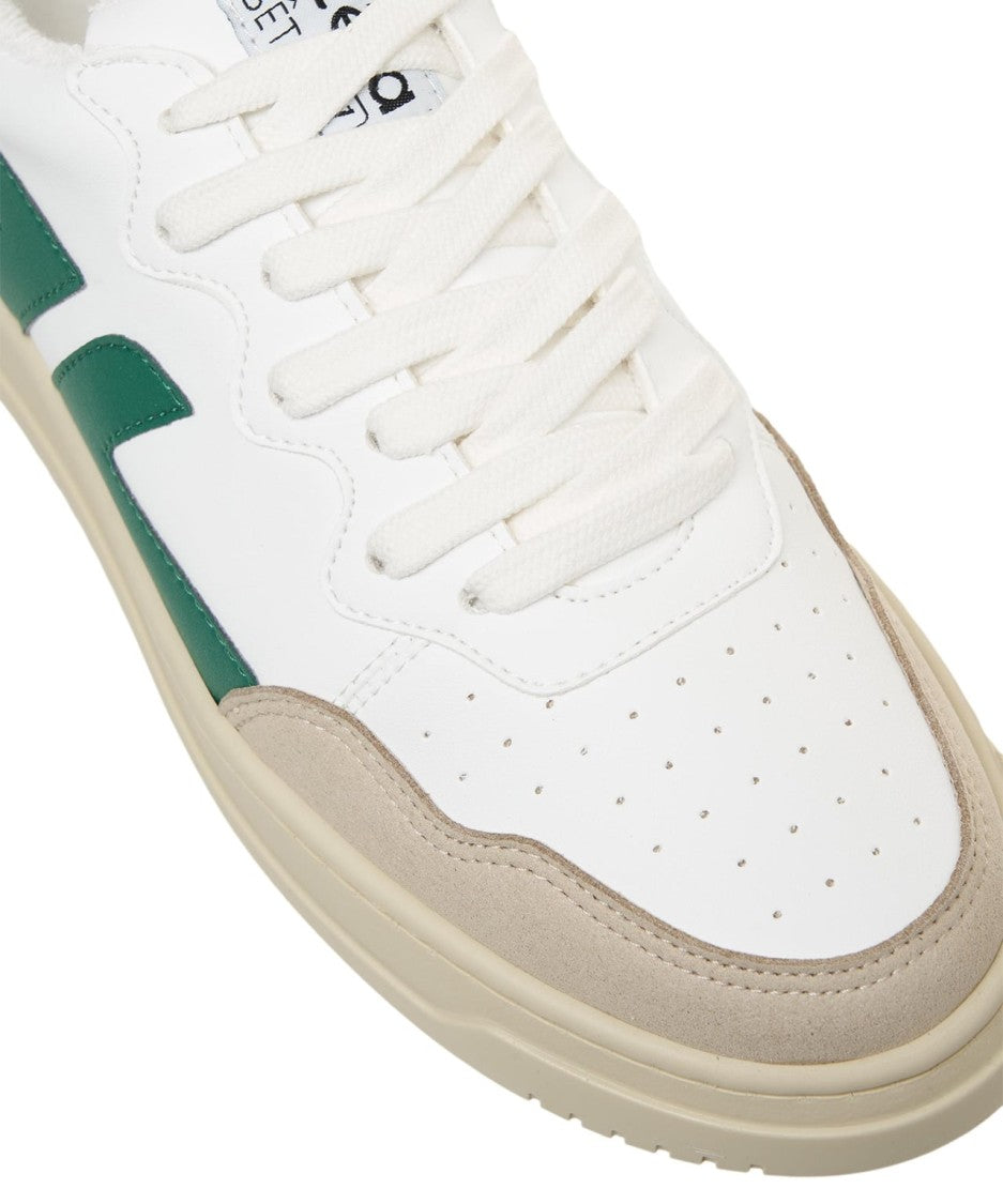 Zeta Handmade Eco-Friendly Corn Leather Sneakers With Contrasting Accents
