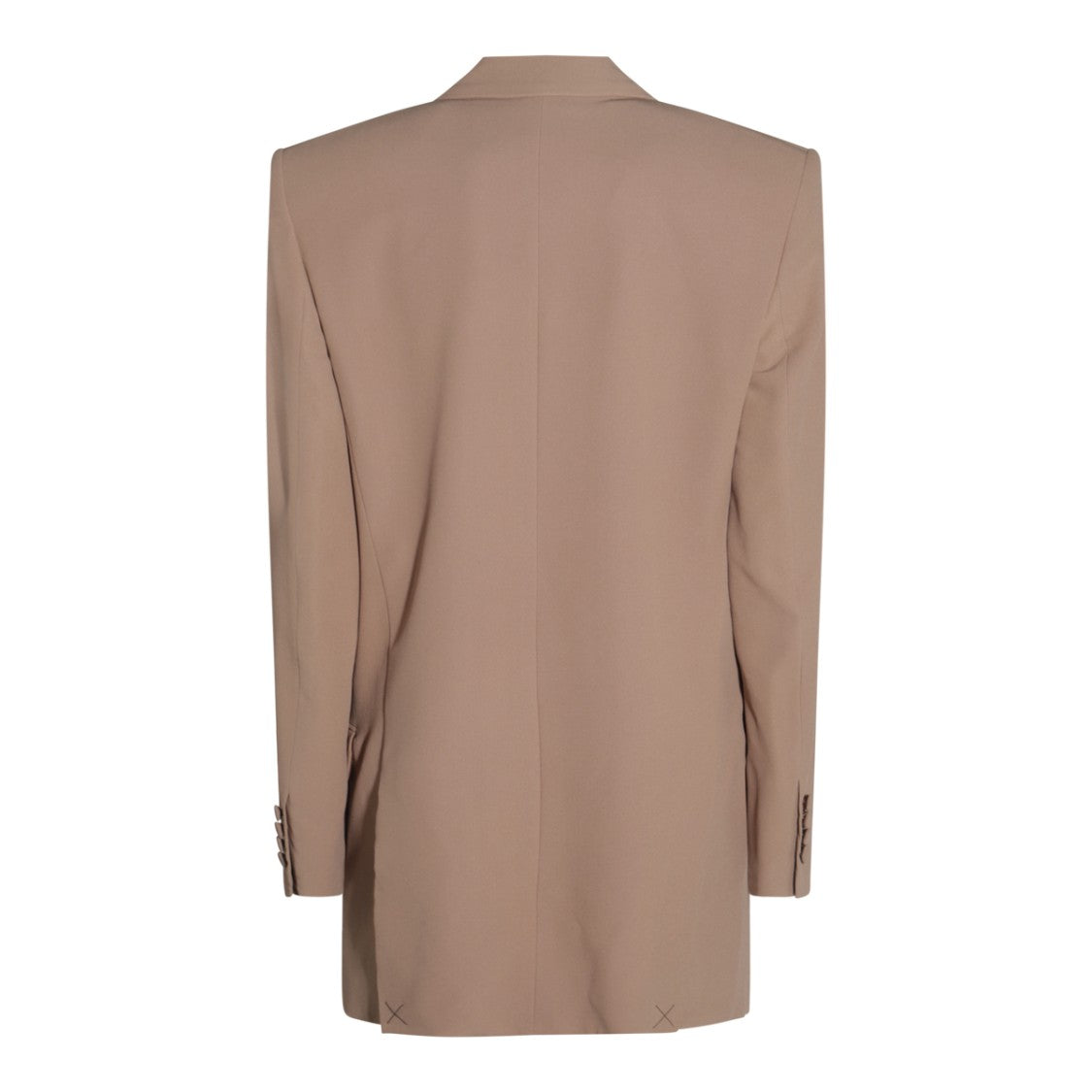 Saint Laurent Double-Breasted Tailored Jacket With Flap Pockets