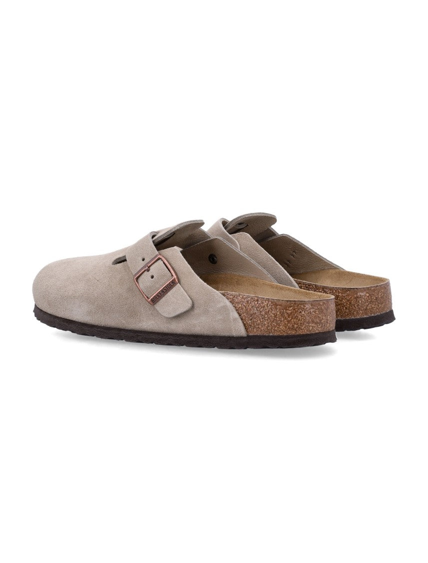 Birkenstock Boston Suede Slip-On Clog