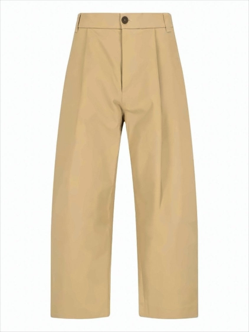 Studio Nicholson Knee-Length Tailored Shorts In Beige