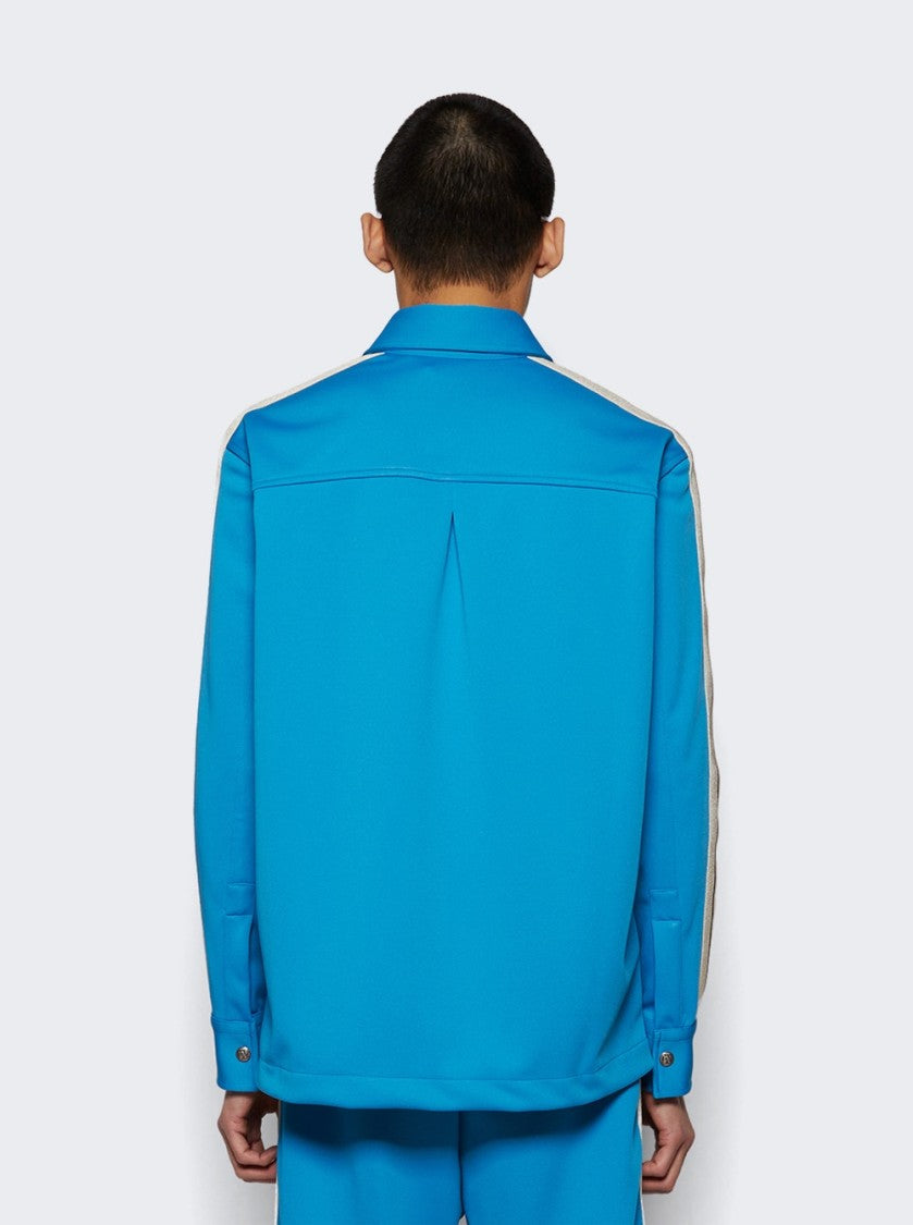 Palm Angels Classic Logo Track Shirt Light Blue