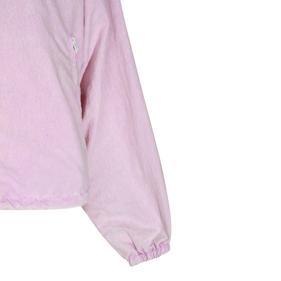Diesel Pink Cropped High Collar Jacket