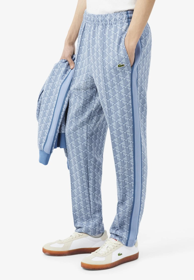 Lacoste Light Blue Paris Monogram Pants