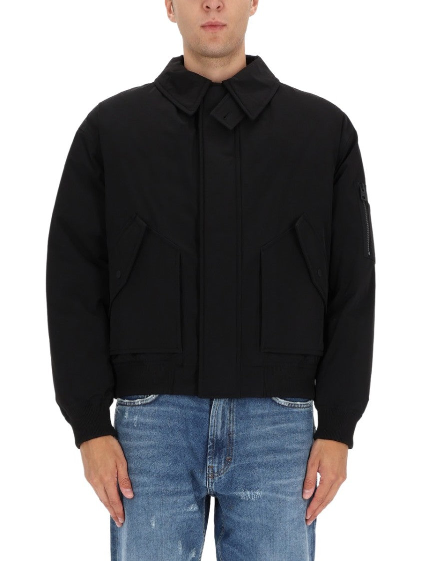 Hugo Boxy Oversized Black Sports Jacket