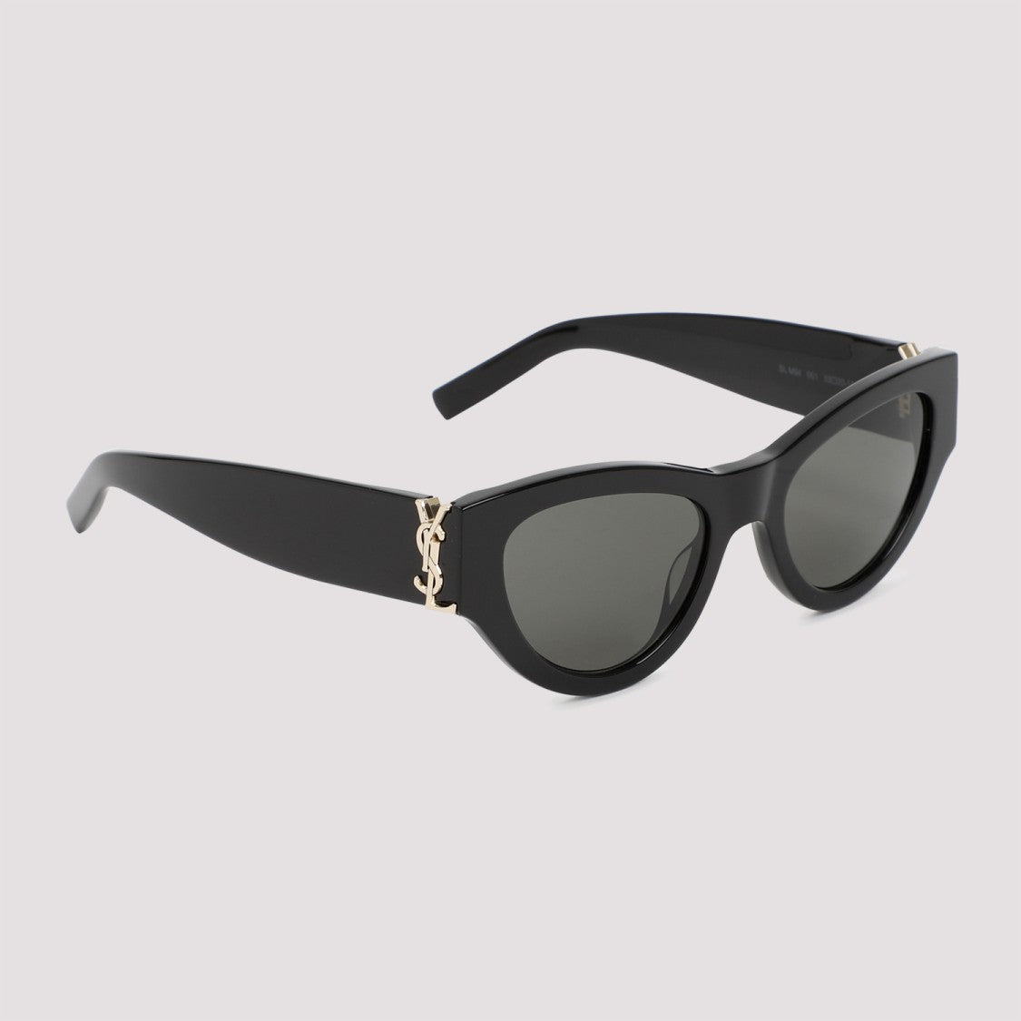 Saint Laurent Black Cat-Eye Sunglasses