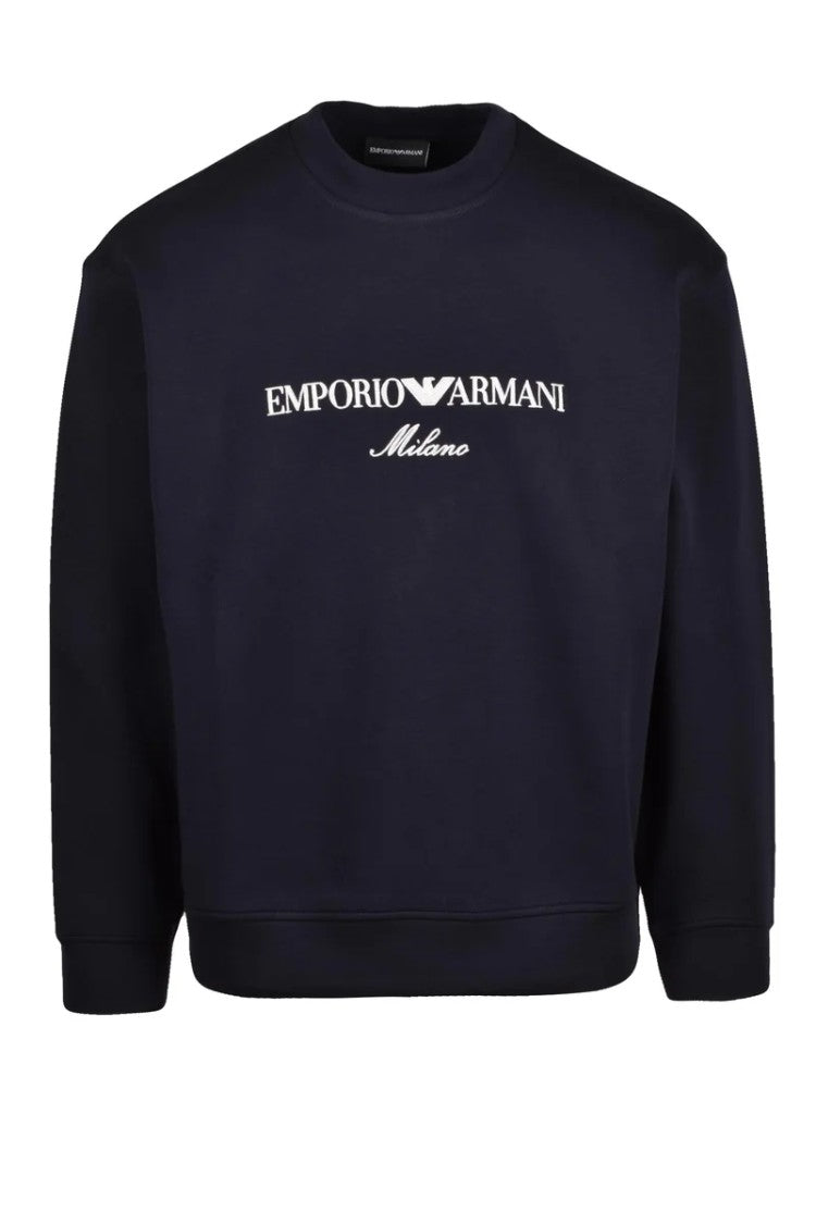 Emporio Armani Stretch Crewneck Sweatshirt - Multicolor