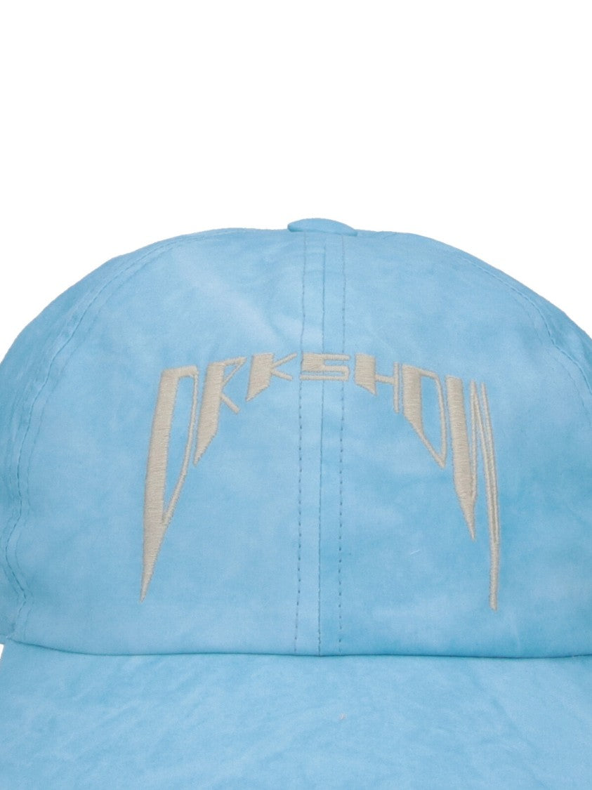 Drkshdw By Rick Owens "Hollywood" Denim Baseball Hat – Light Blue